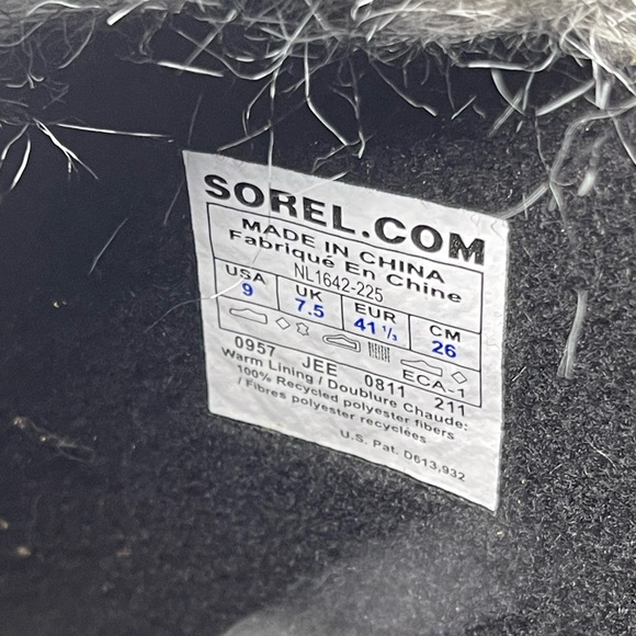 Sorel Leather Waterproof Winter Faux Fur Lining Cate the Great Tall Boots Size 9 - Picture 9 of 15